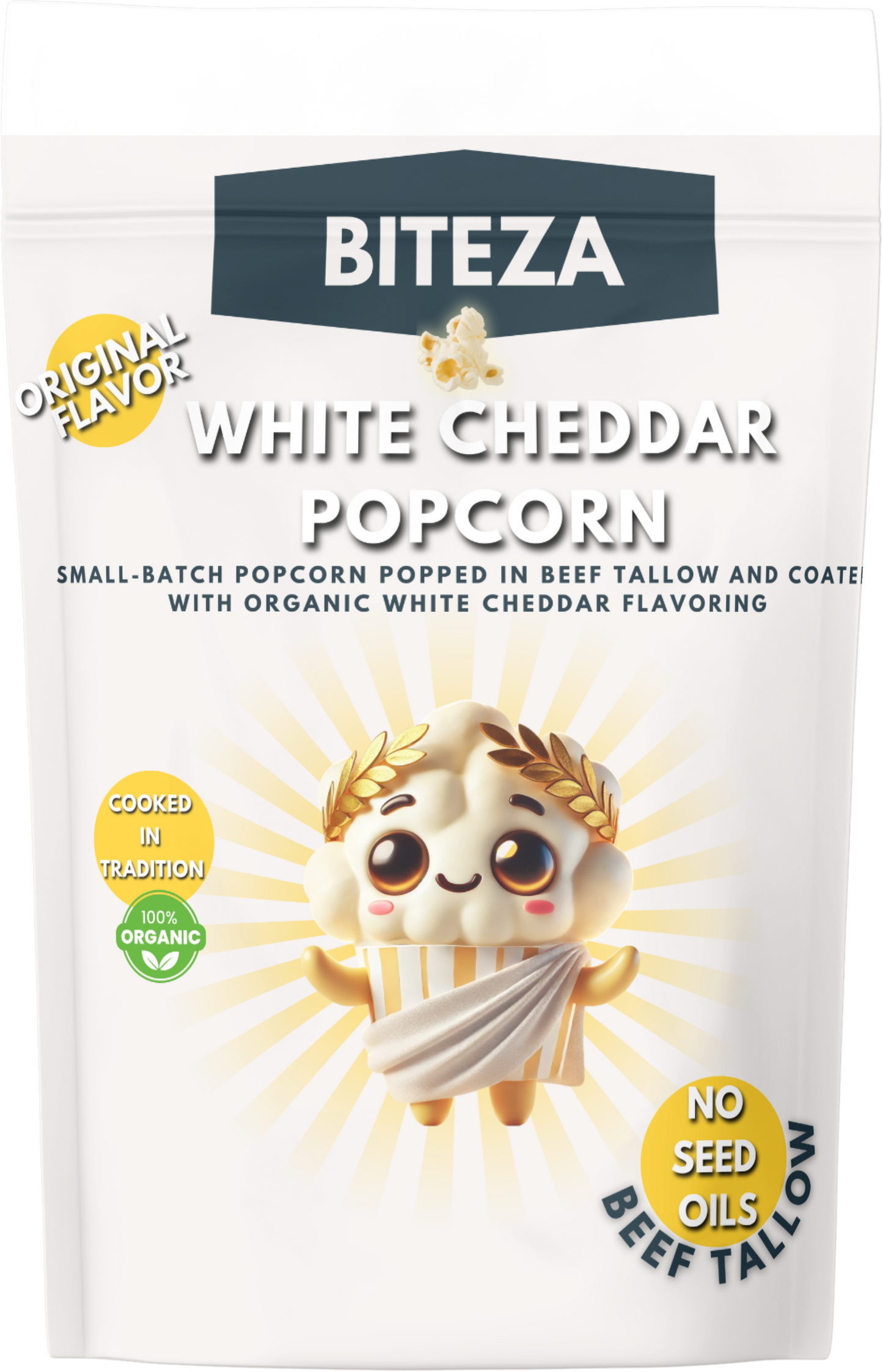 BITEZA White Cheddar Popcorn